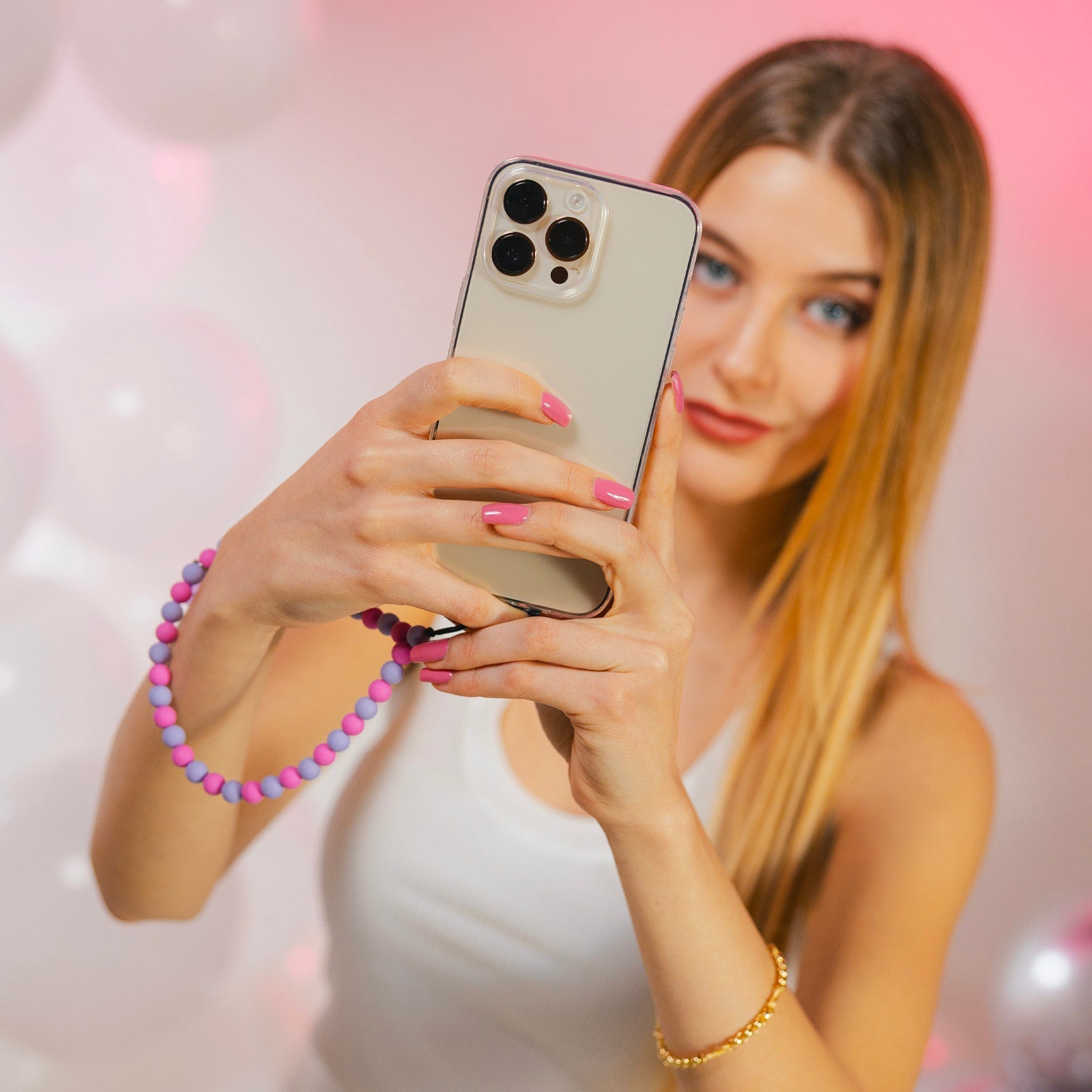 Jelly Beads - Correa tipo pulsera para smartphone