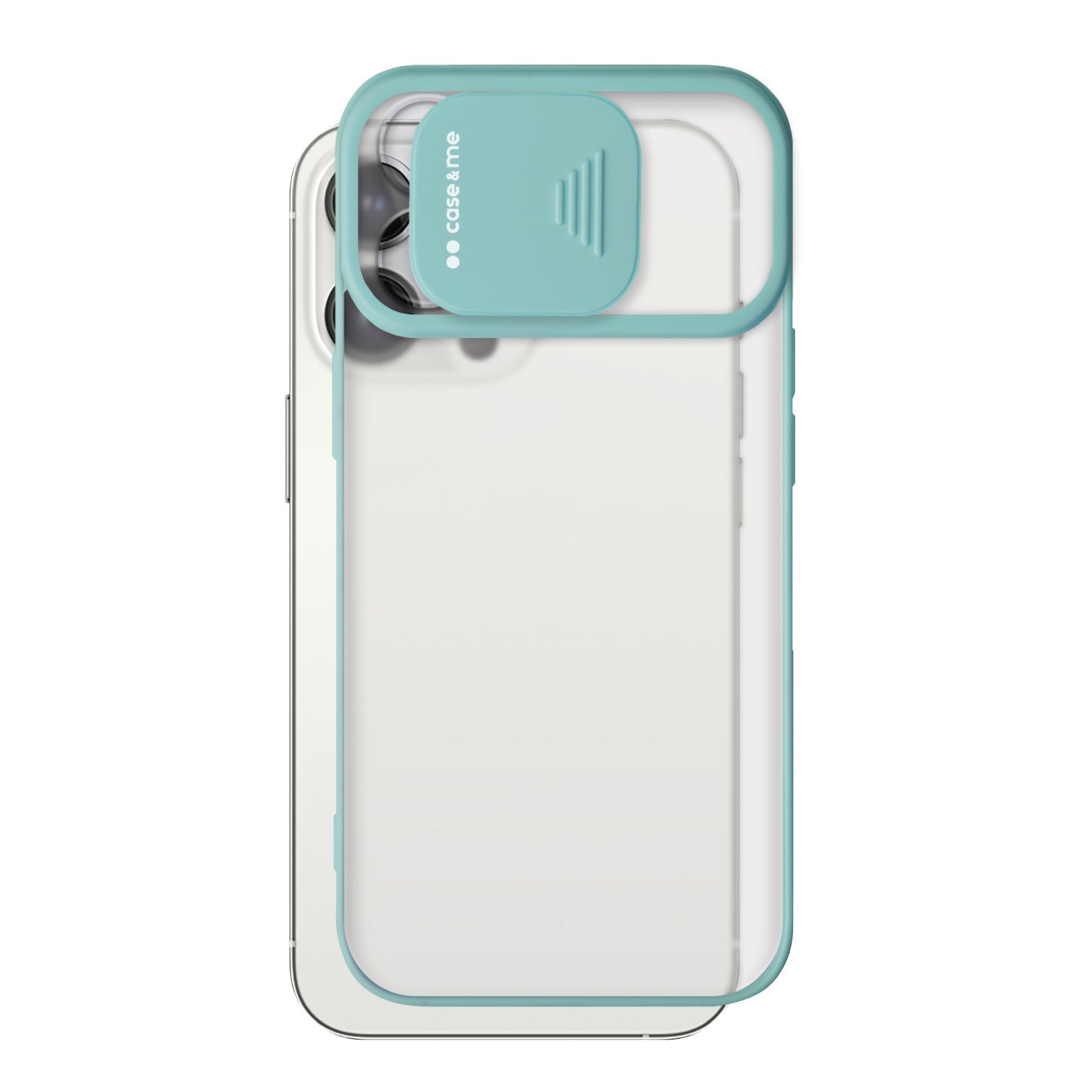 Funda para iPhone 12 Pro con protección de cámara de fotos portátil