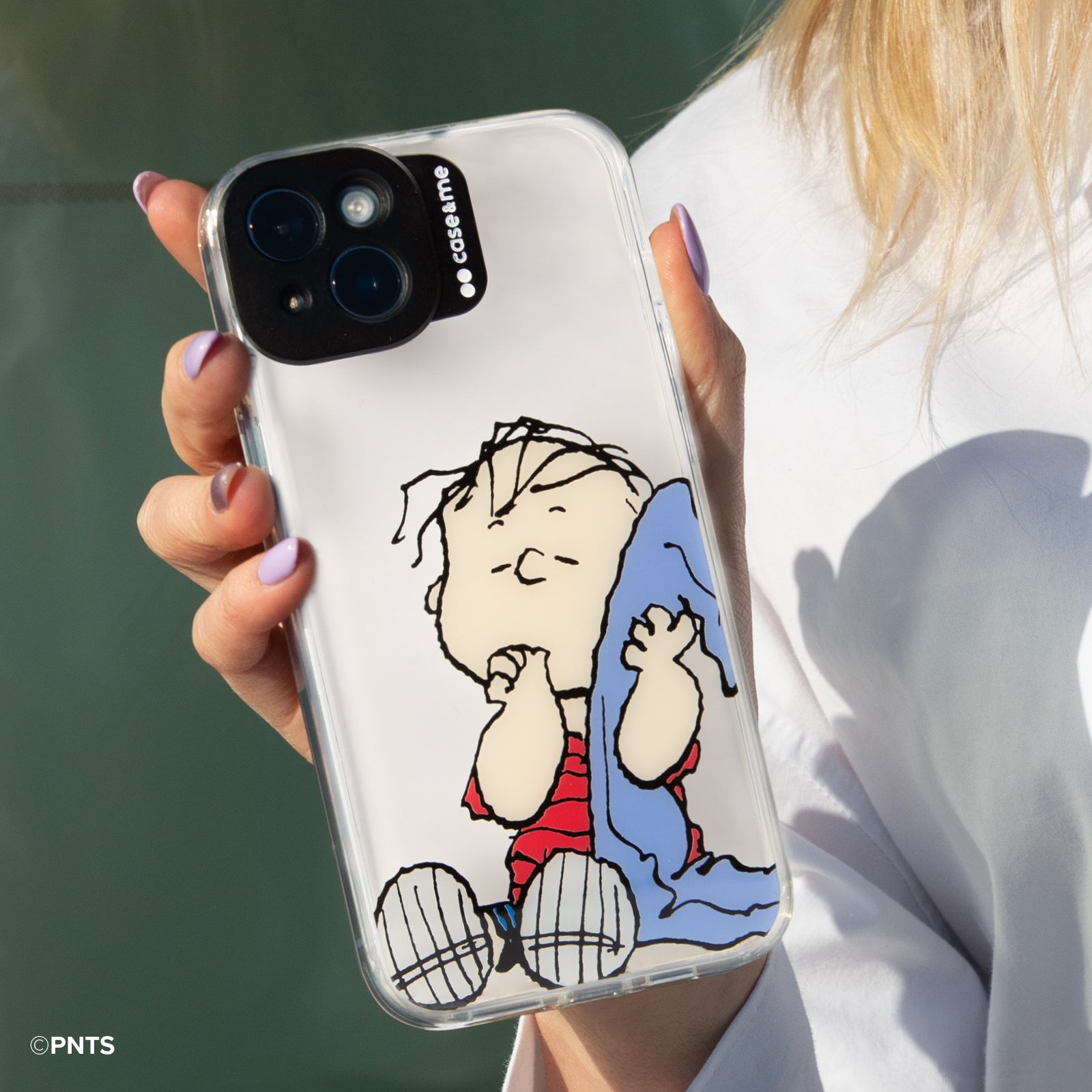 Coque pour iPhone 14, thème Peanuts™ avec protection caméra