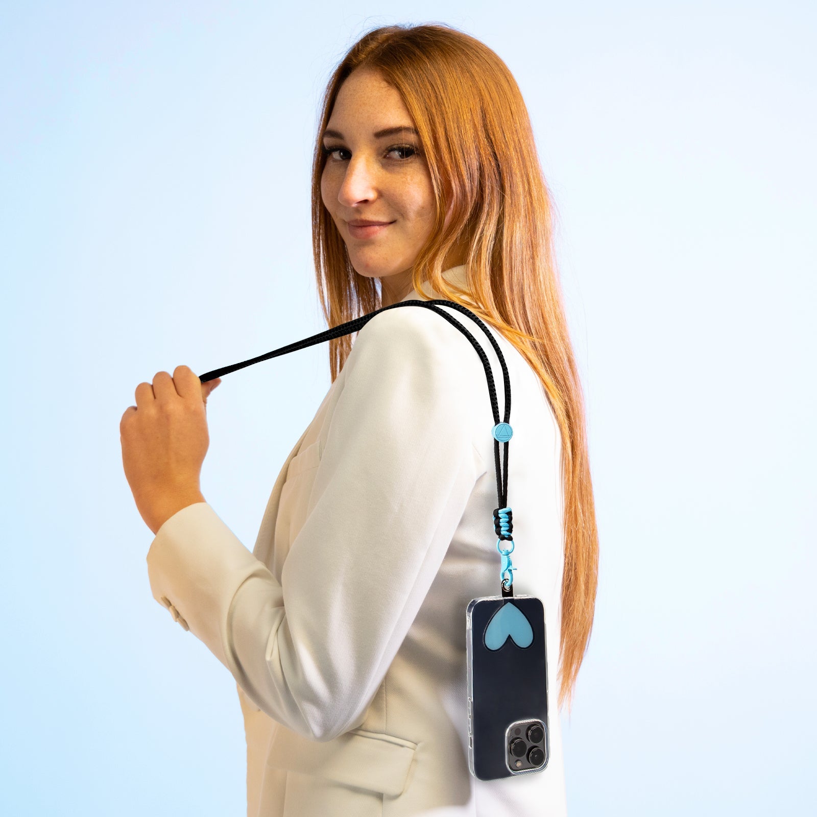 Universal-Smartphone-Halsband in Herzform