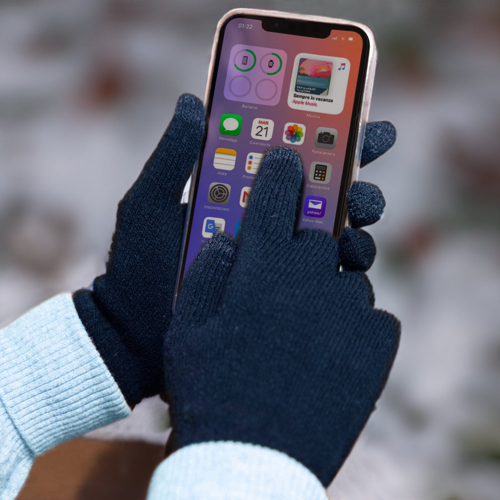 Capacitive gloves for touch screens